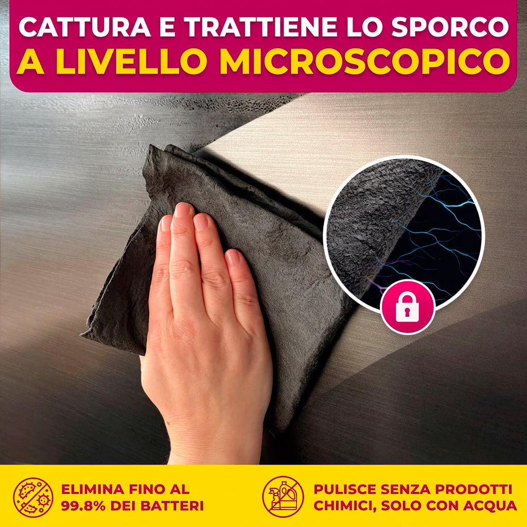 Panno Magico Ecolino in Microfibra (Set da 5 Pezzi)